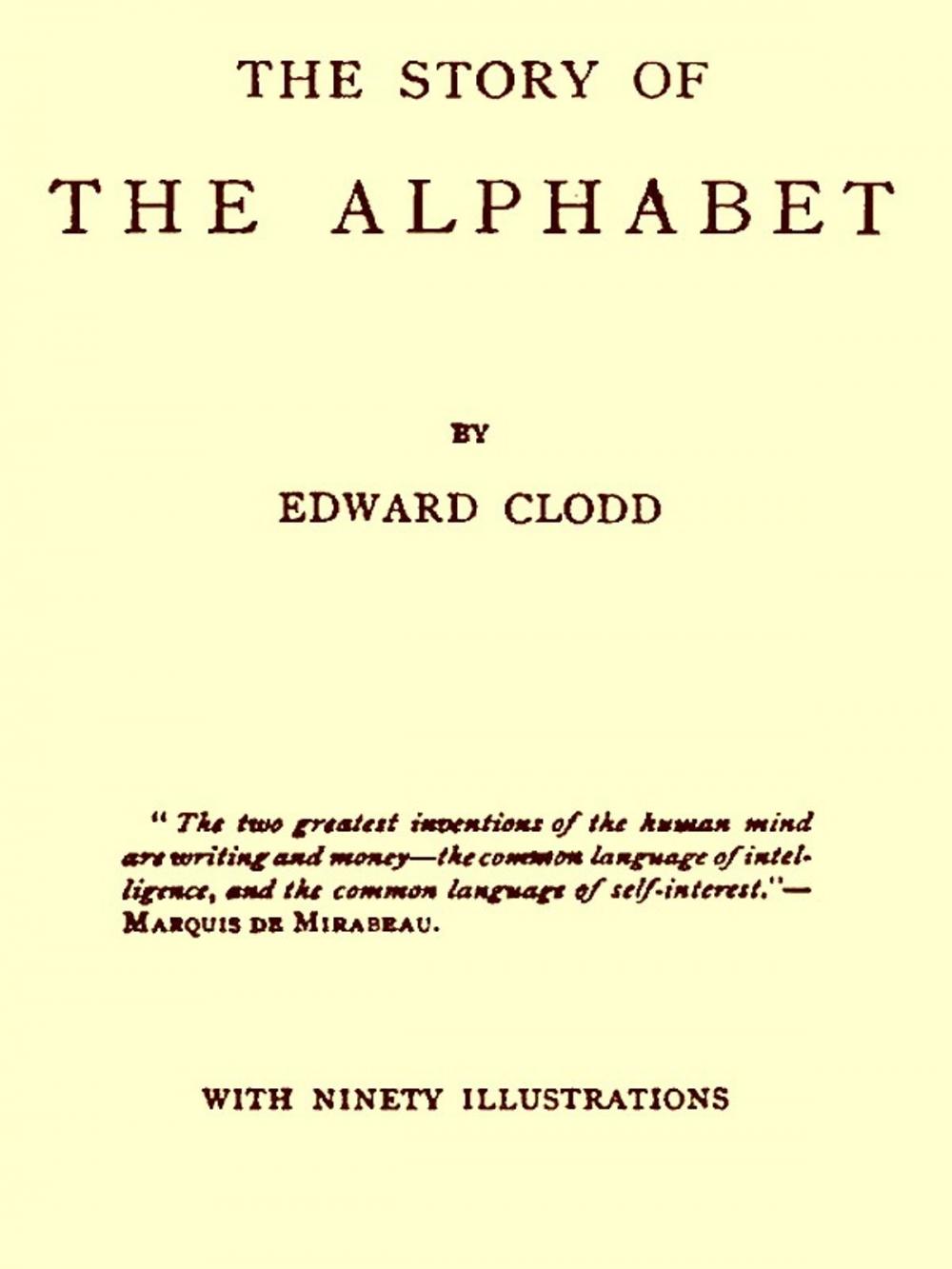 Big bigCover of The Story of the Alphabet