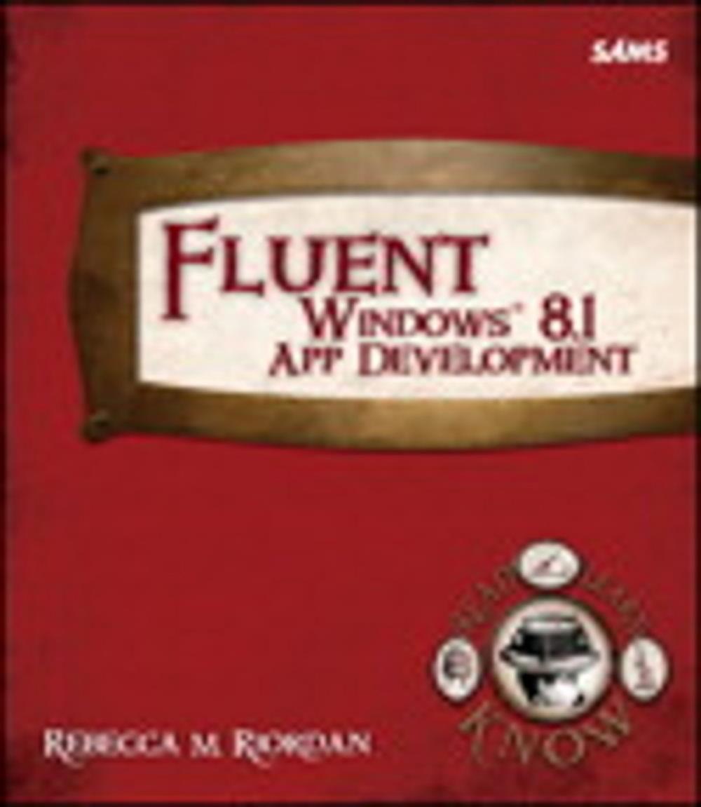 Big bigCover of Fluent Windows 8.1 App Development