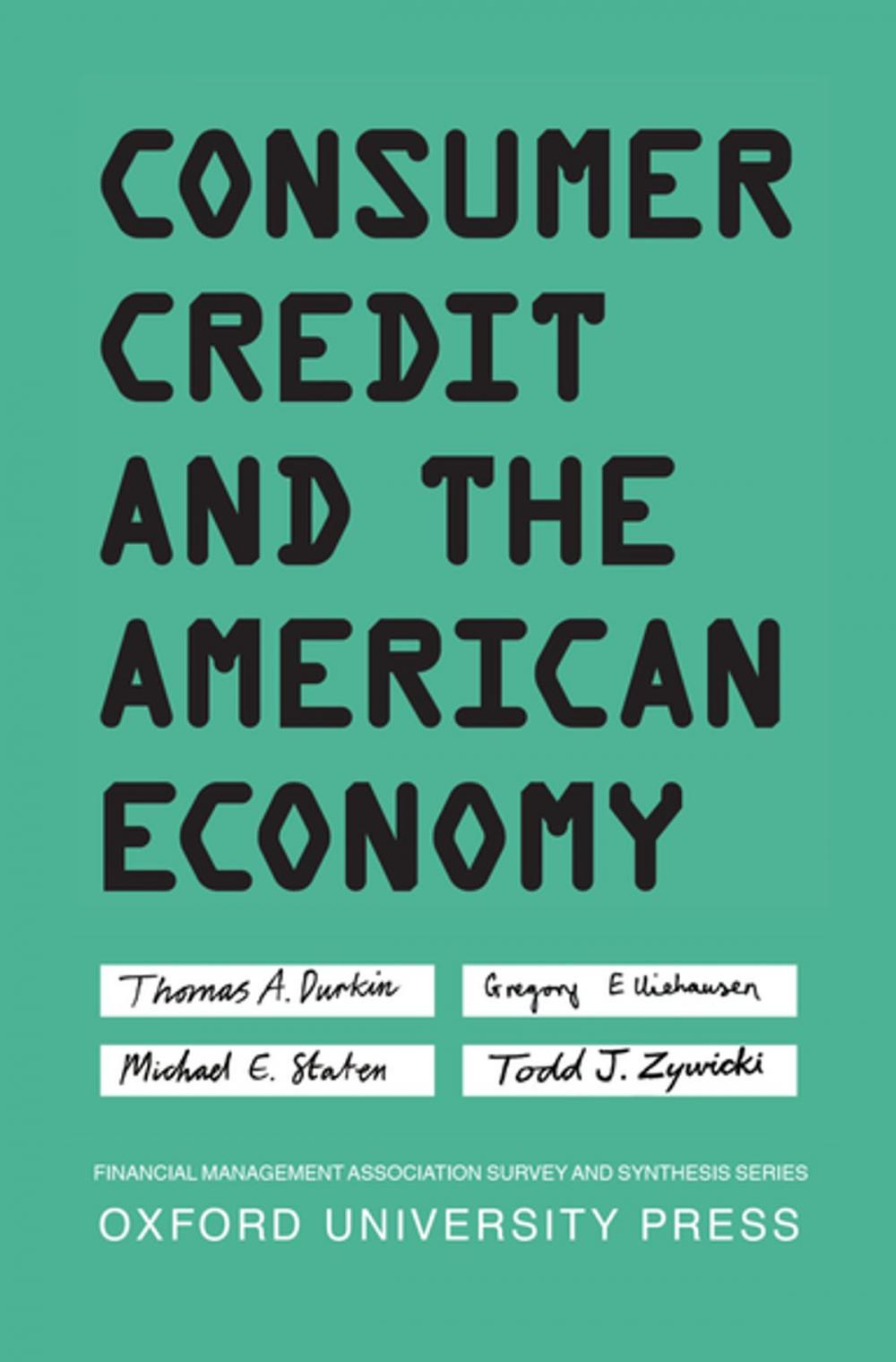 Big bigCover of Consumer Credit and the American Economy