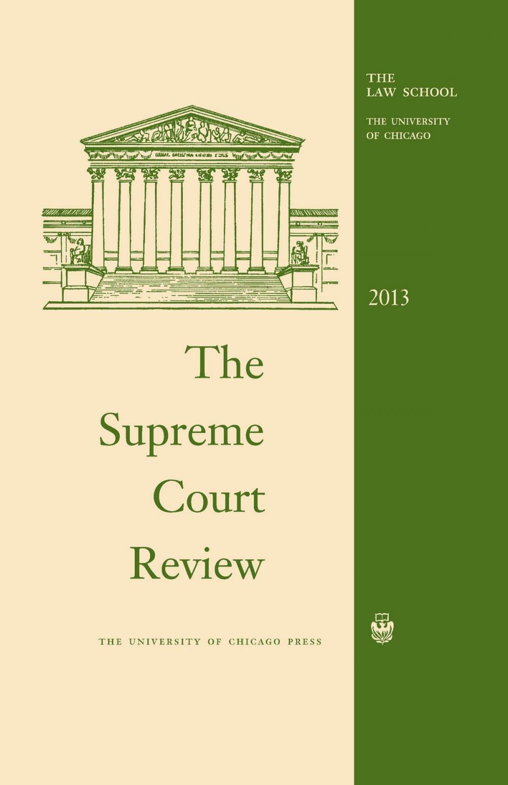 Big bigCover of The Supreme Court Review, 2013