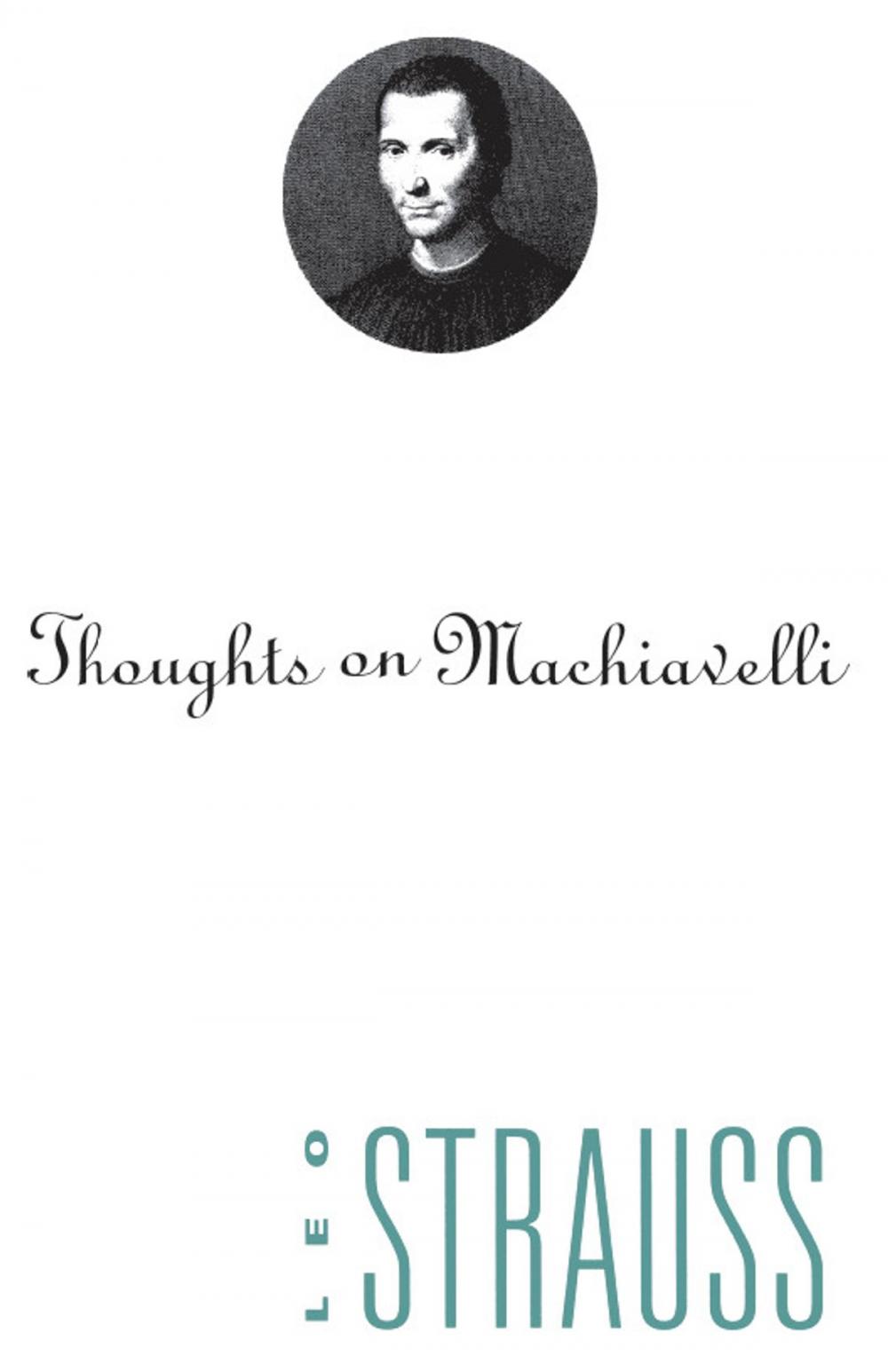 Big bigCover of Thoughts on Machiavelli