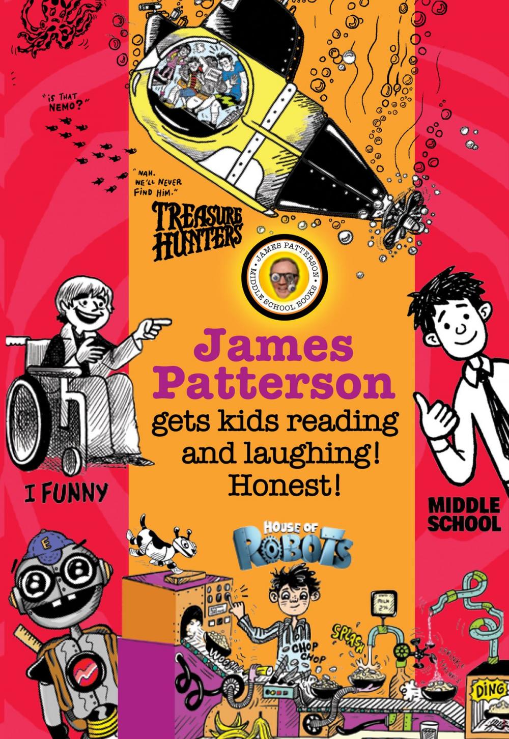 Big bigCover of James Patterson's Bestselling Kids' Series -- Chapter Sampler