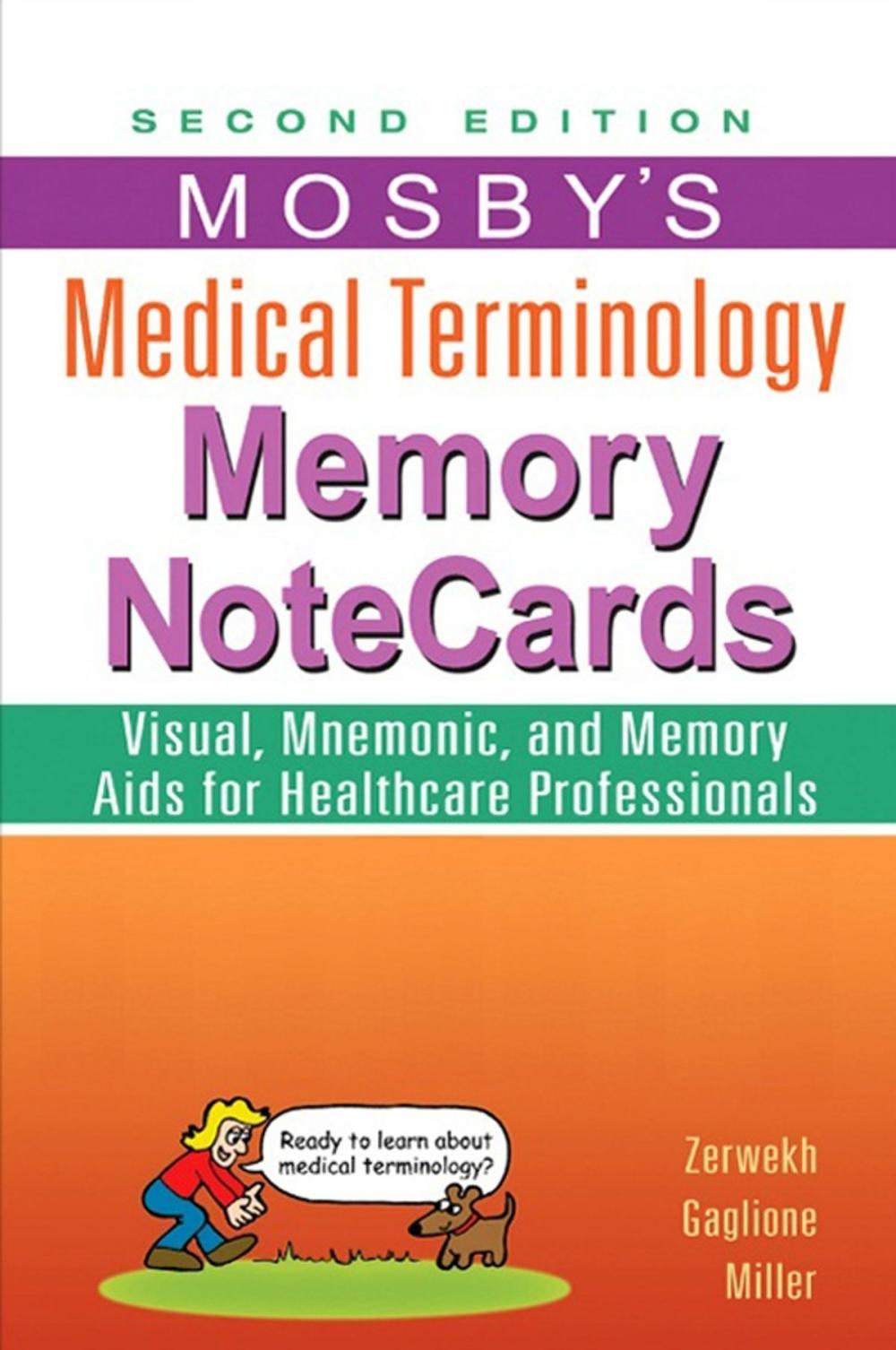 Big bigCover of Mosby's Medical Terminology Memory NoteCards - E-Book