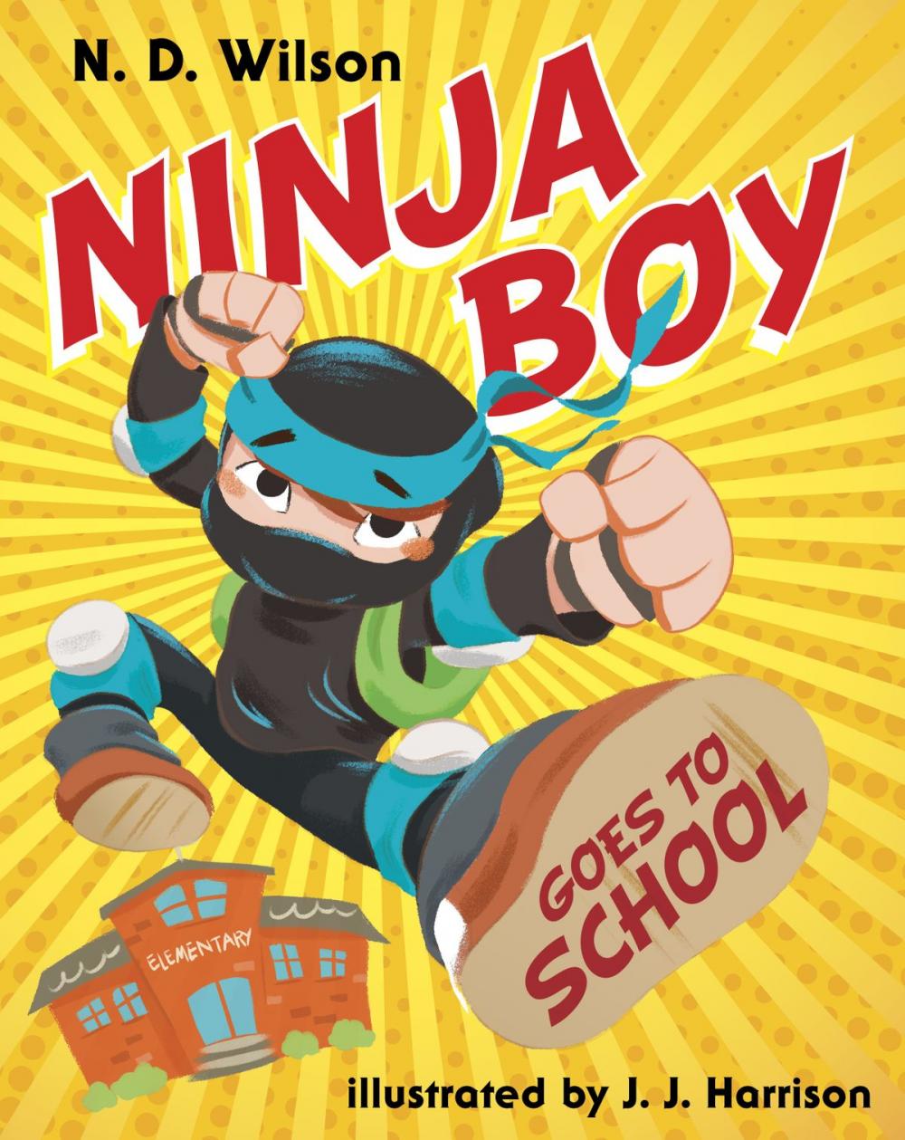 Big bigCover of Ninja Boy Goes to School