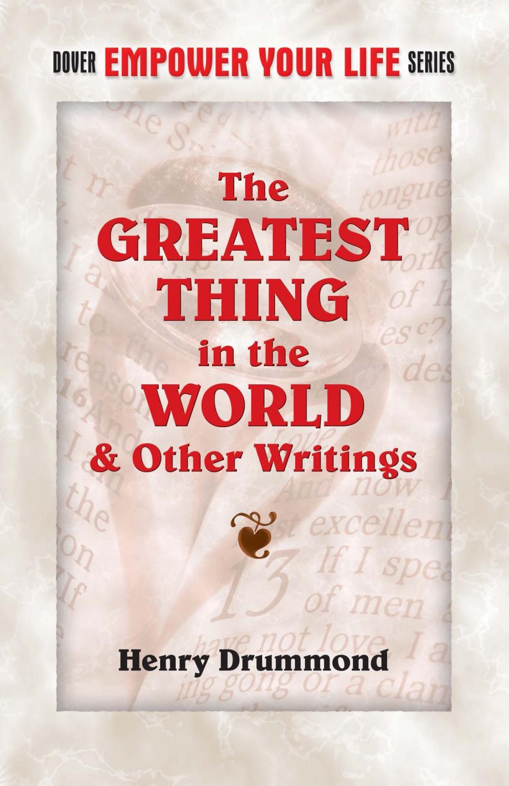 Big bigCover of The Greatest Thing in the World and Other Writings