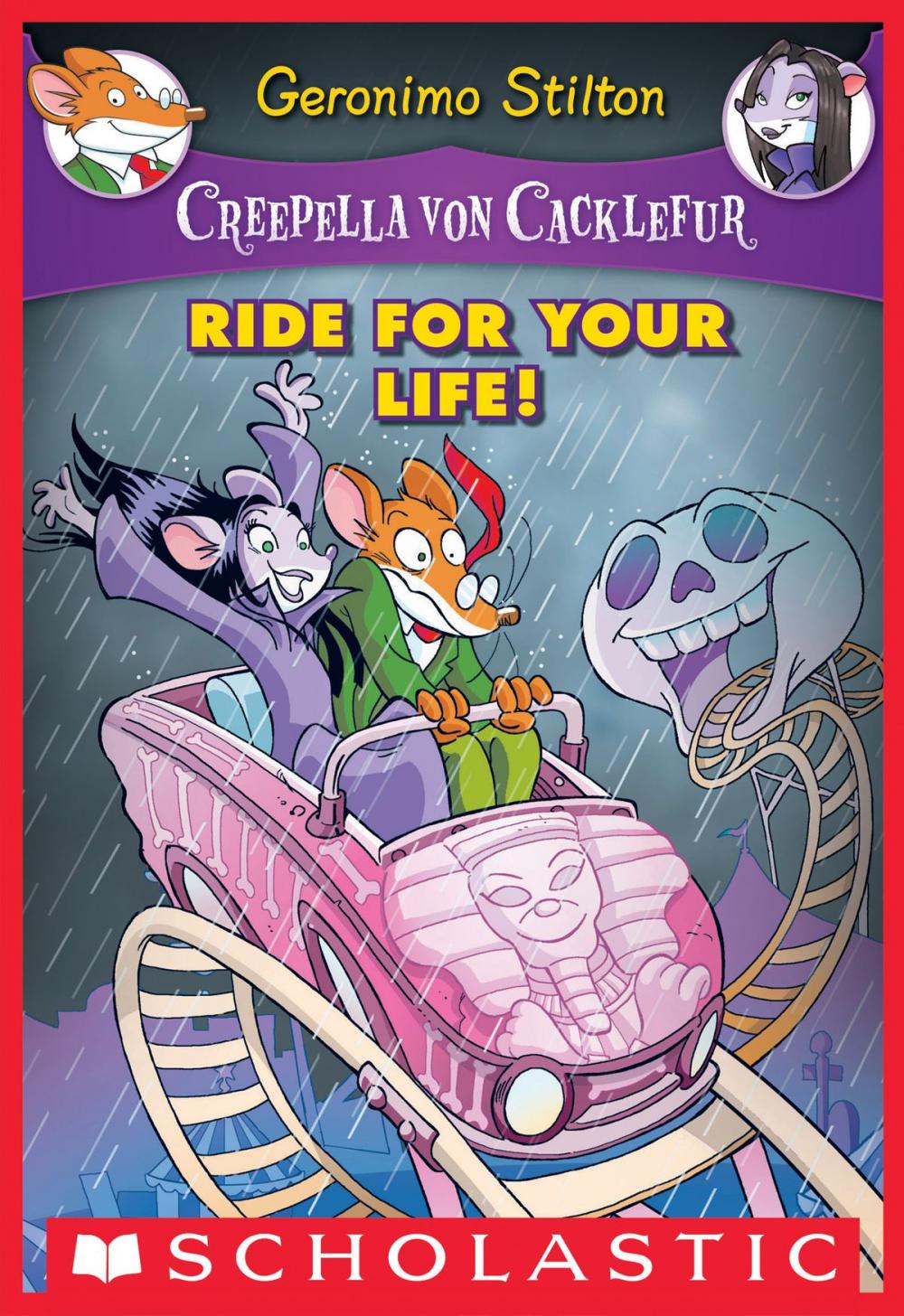 Big bigCover of Creepella Von Cacklefur #6: Ride for Your Life!