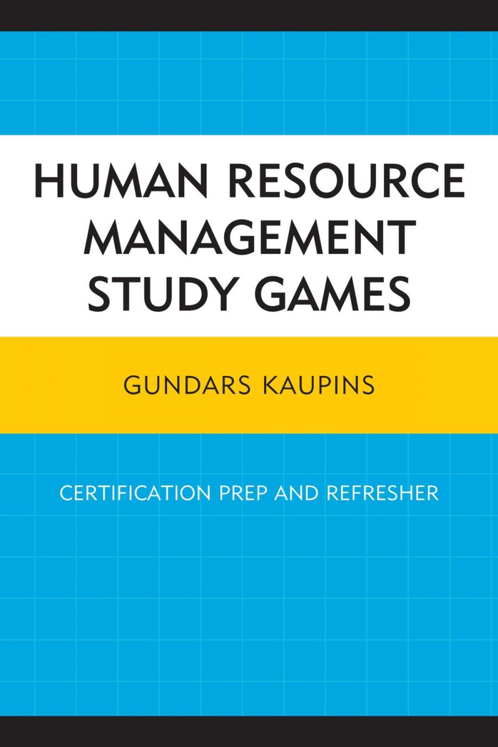 Big bigCover of Human Resource Management Study Games