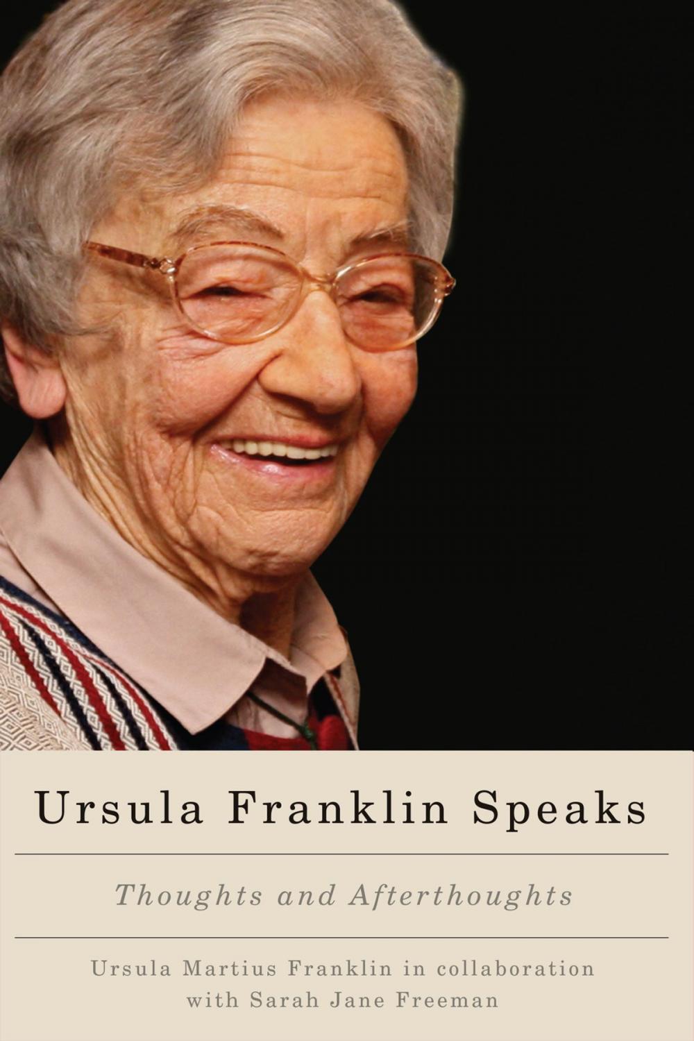 Big bigCover of Ursula Franklin Speaks