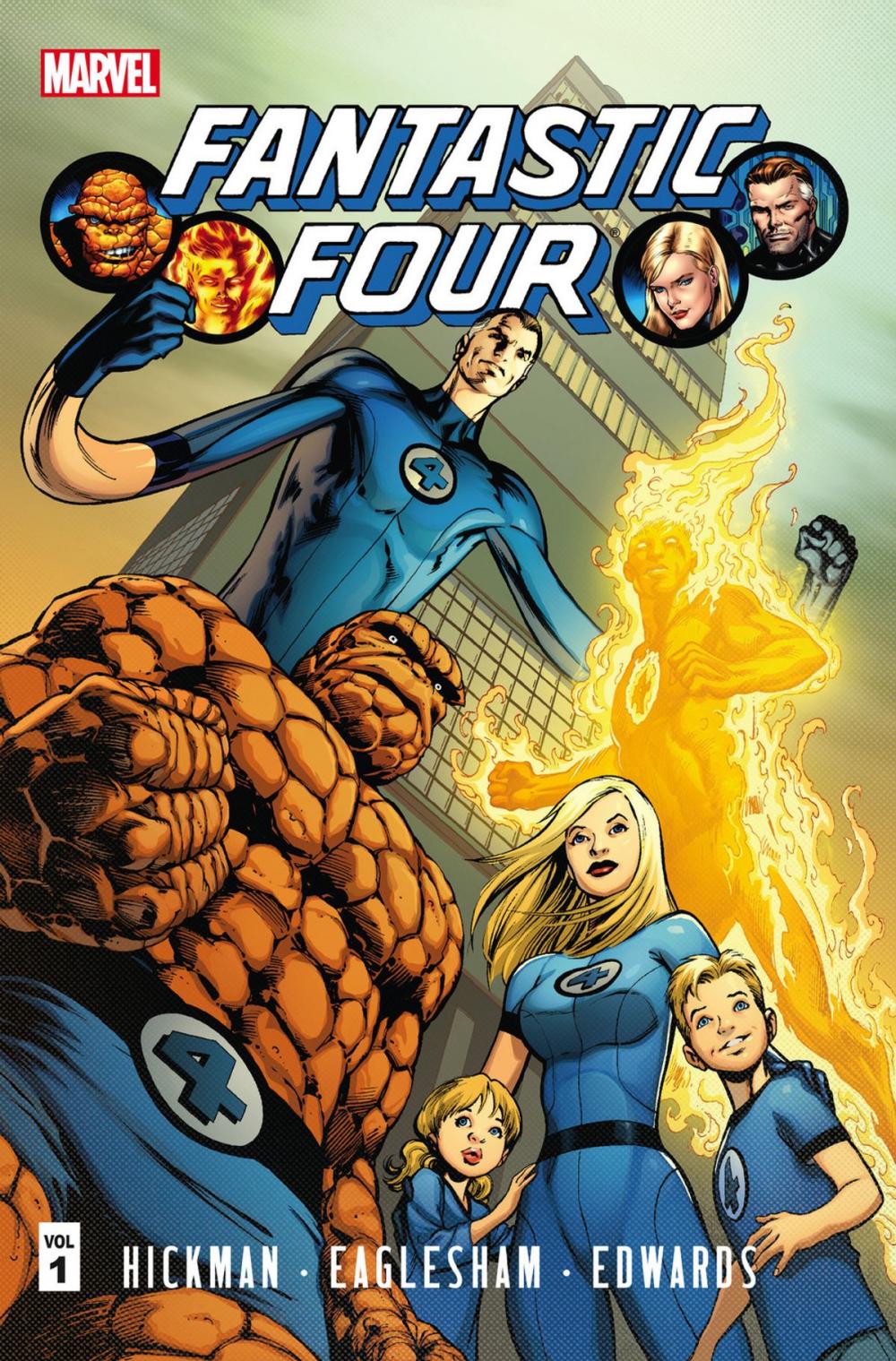 Big bigCover of Fantastic Four by Jonathan Hickman Vol. 1