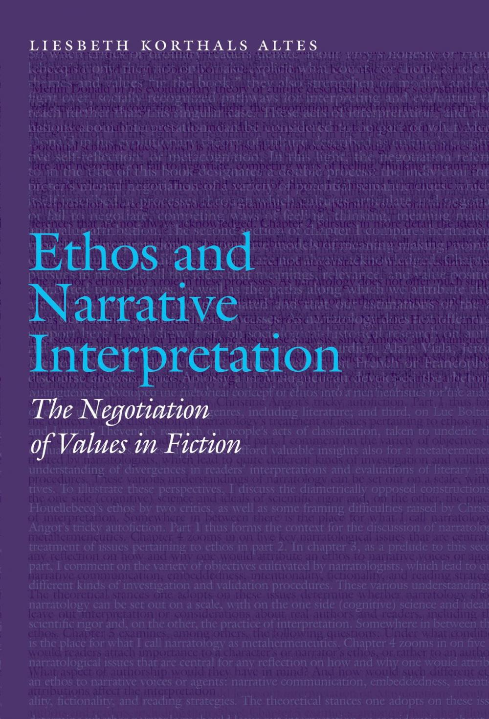 Big bigCover of Ethos and Narrative Interpretation