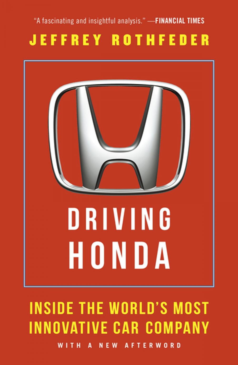 Big bigCover of Driving Honda