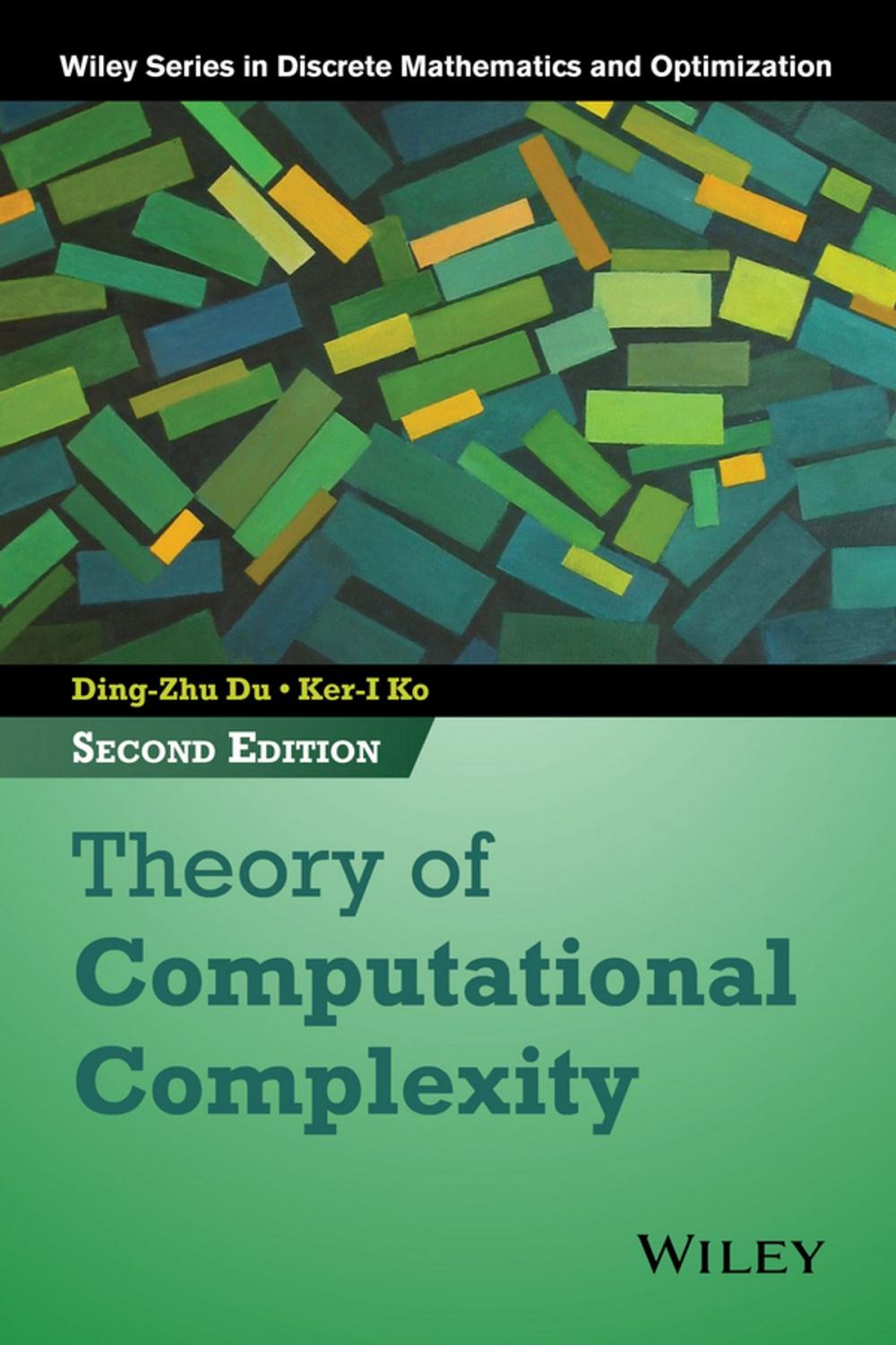 Big bigCover of Theory of Computational Complexity