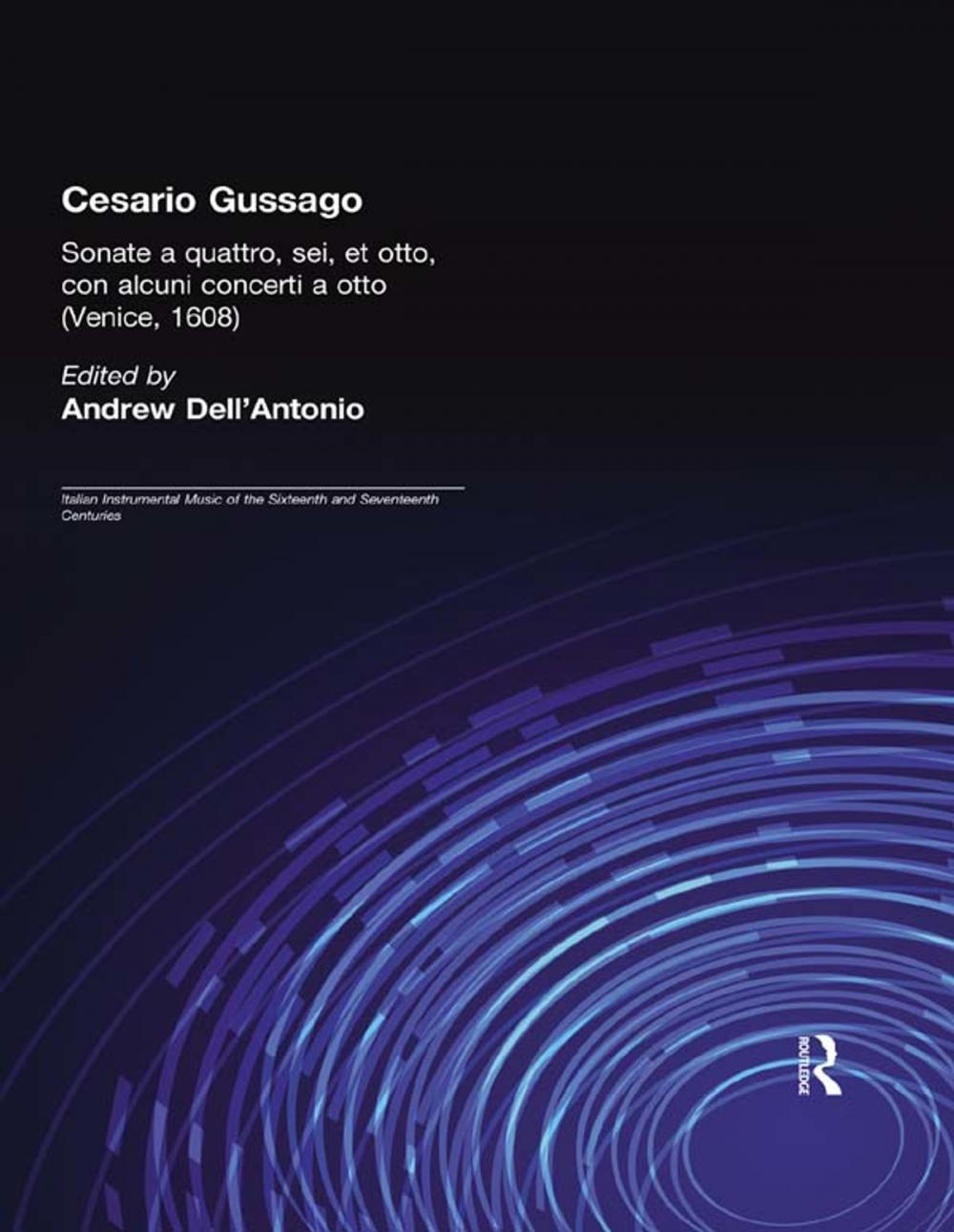 Big bigCover of Cesario Gussago. Sonate a quattro, sei, et otti