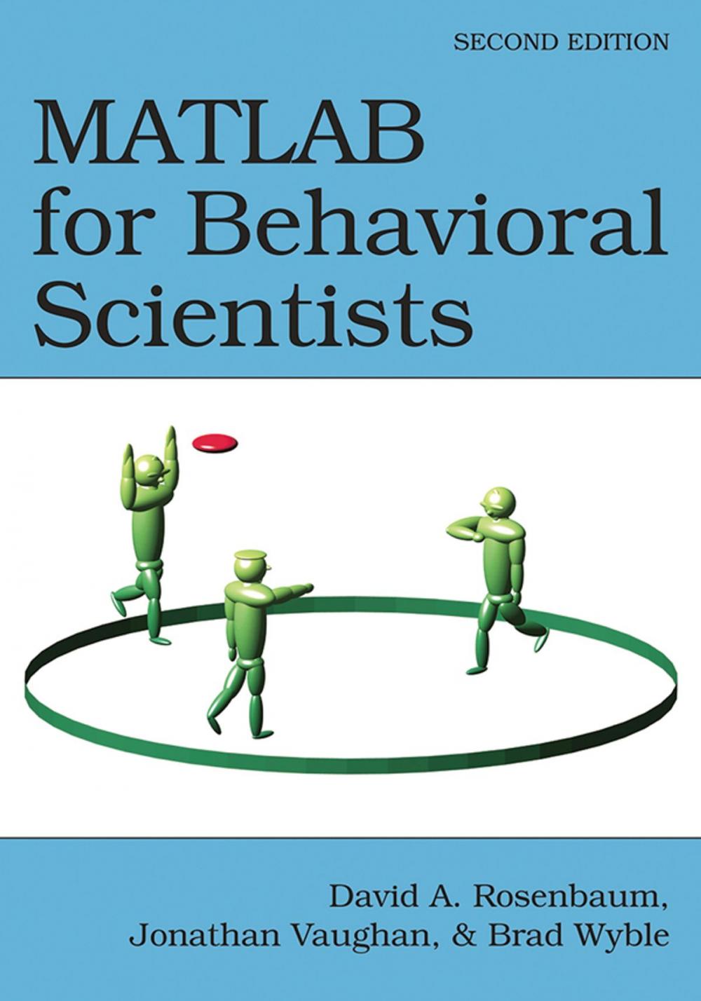 Big bigCover of MATLAB for Behavioral Scientists