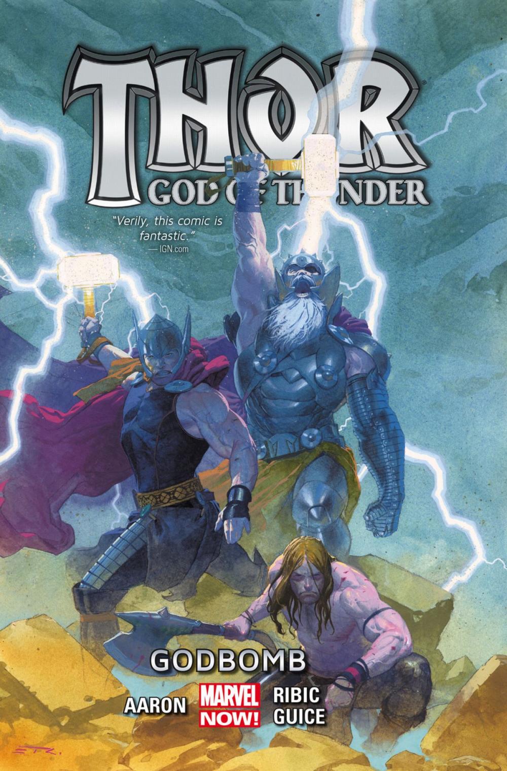 Big bigCover of Thor: God of Thunder Vol. 2 - Godbomb