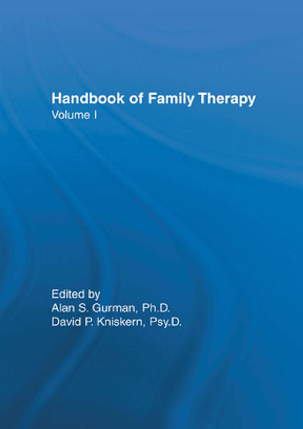 Big bigCover of Handbook Of Family Therapy