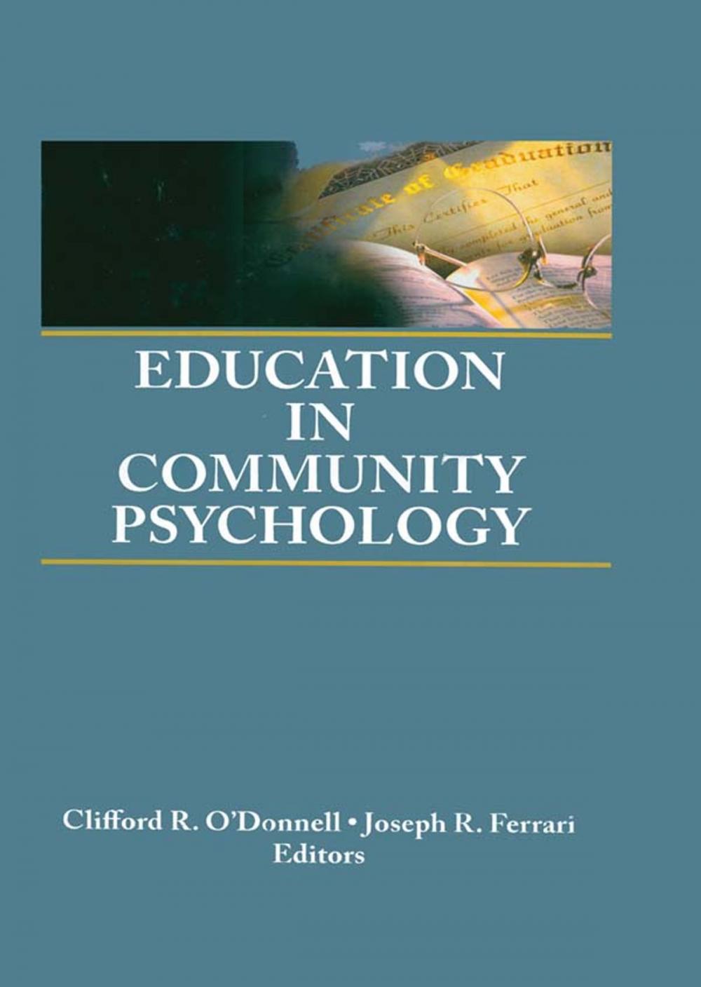 Big bigCover of Education in Community Psychology