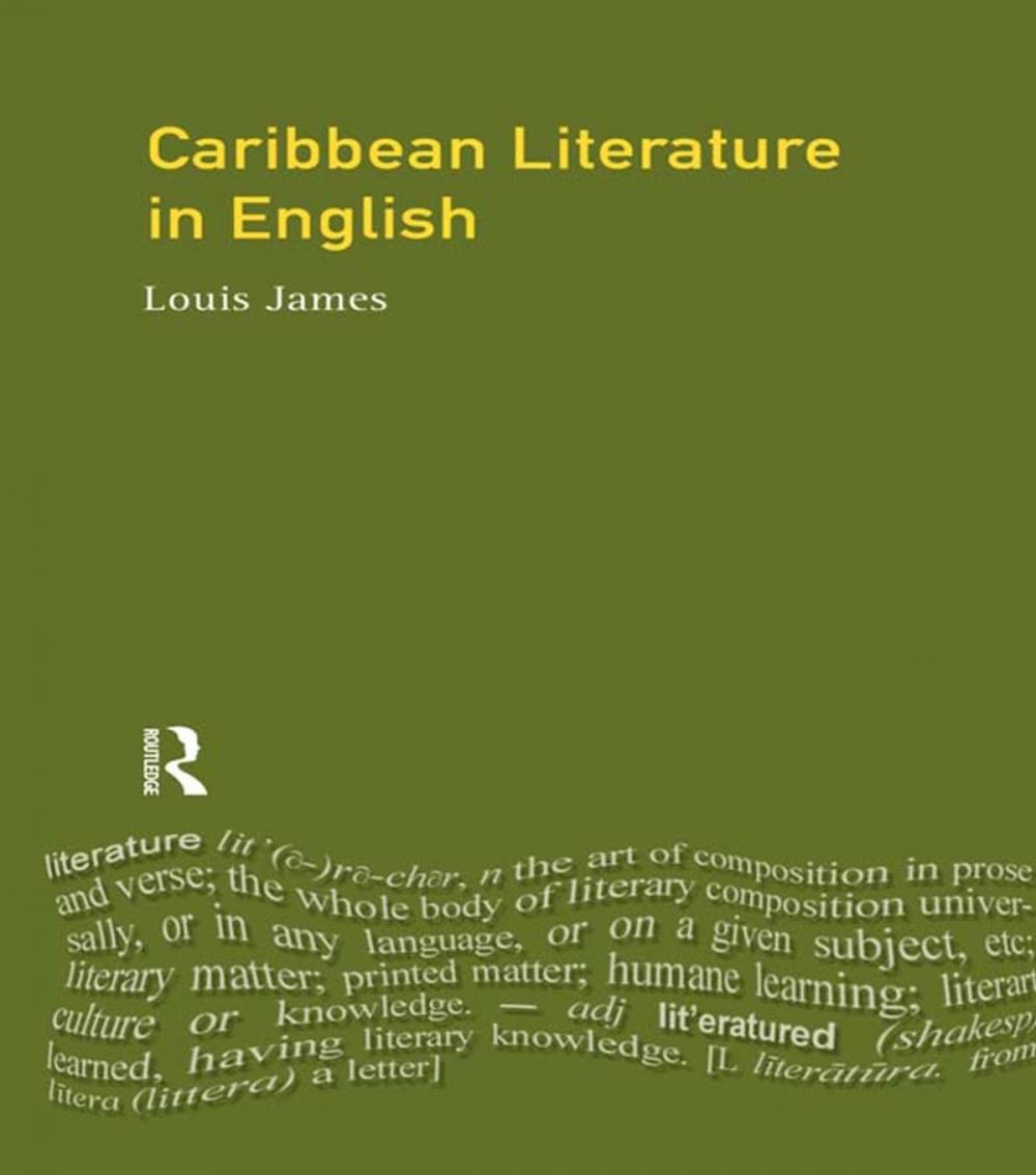 Big bigCover of Caribbean Literature in English