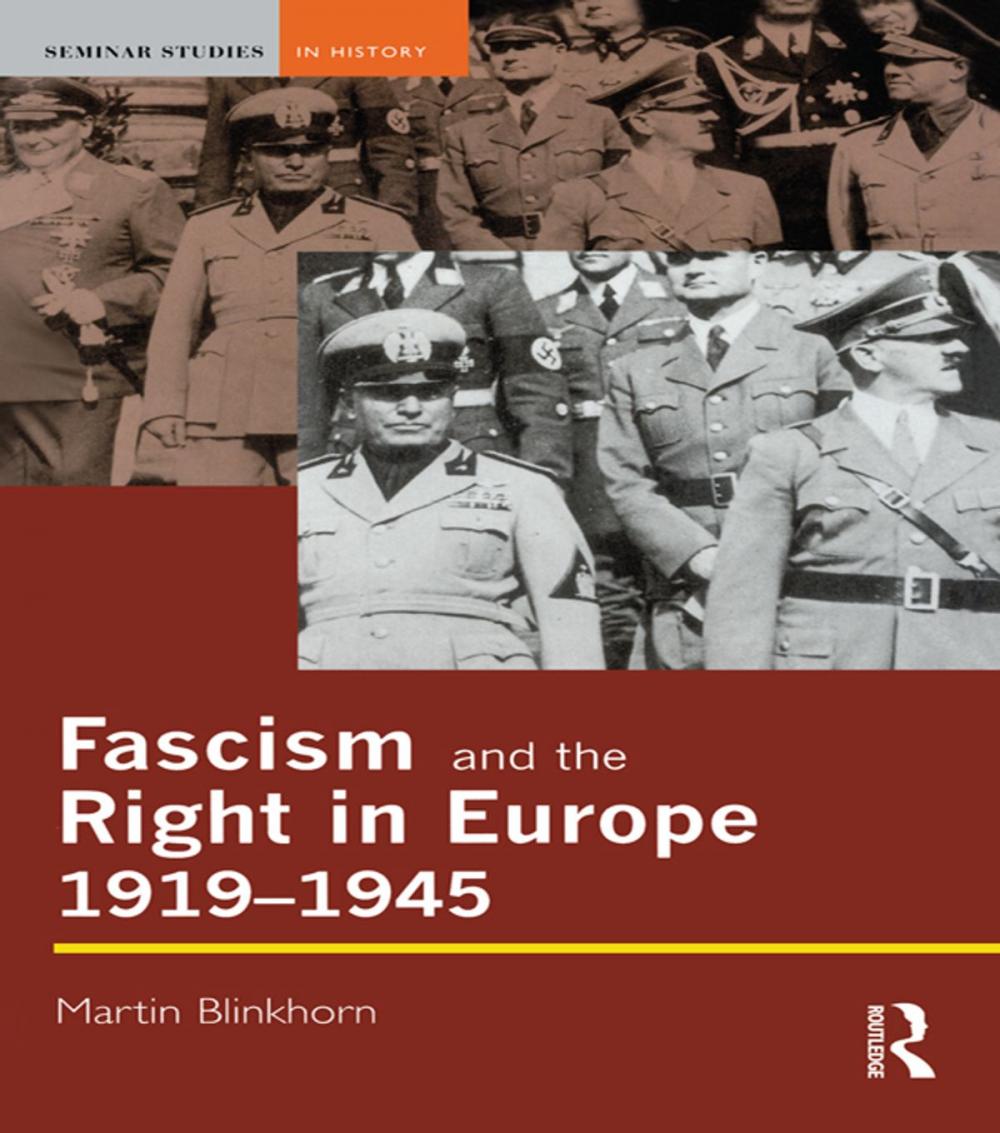 Big bigCover of Fascism and the Right in Europe 1919-1945