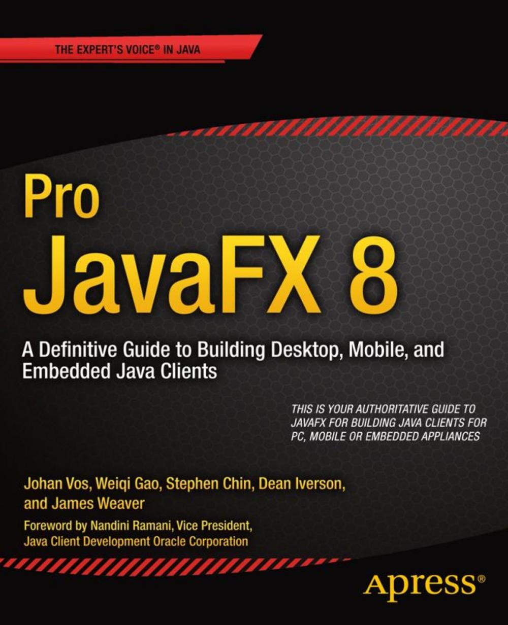 Big bigCover of Pro JavaFX 8