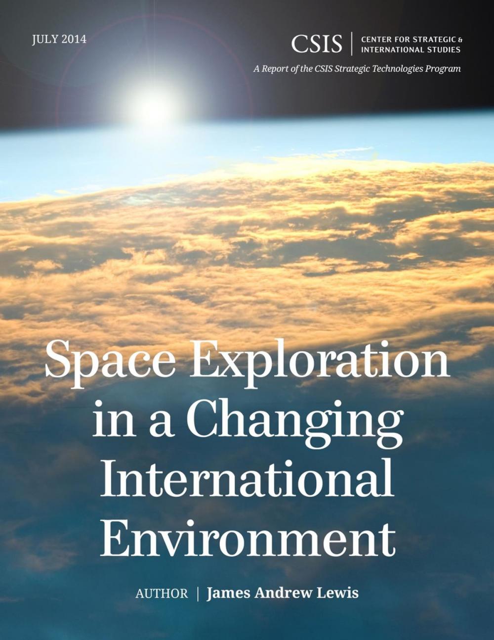 Big bigCover of Space Exploration in a Changing International Environment