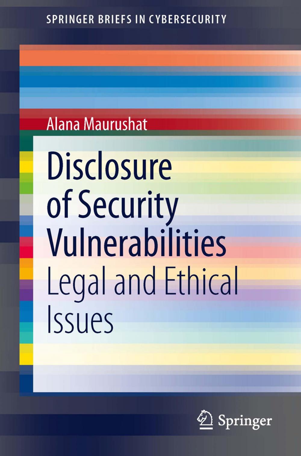 Big bigCover of Disclosure of Security Vulnerabilities