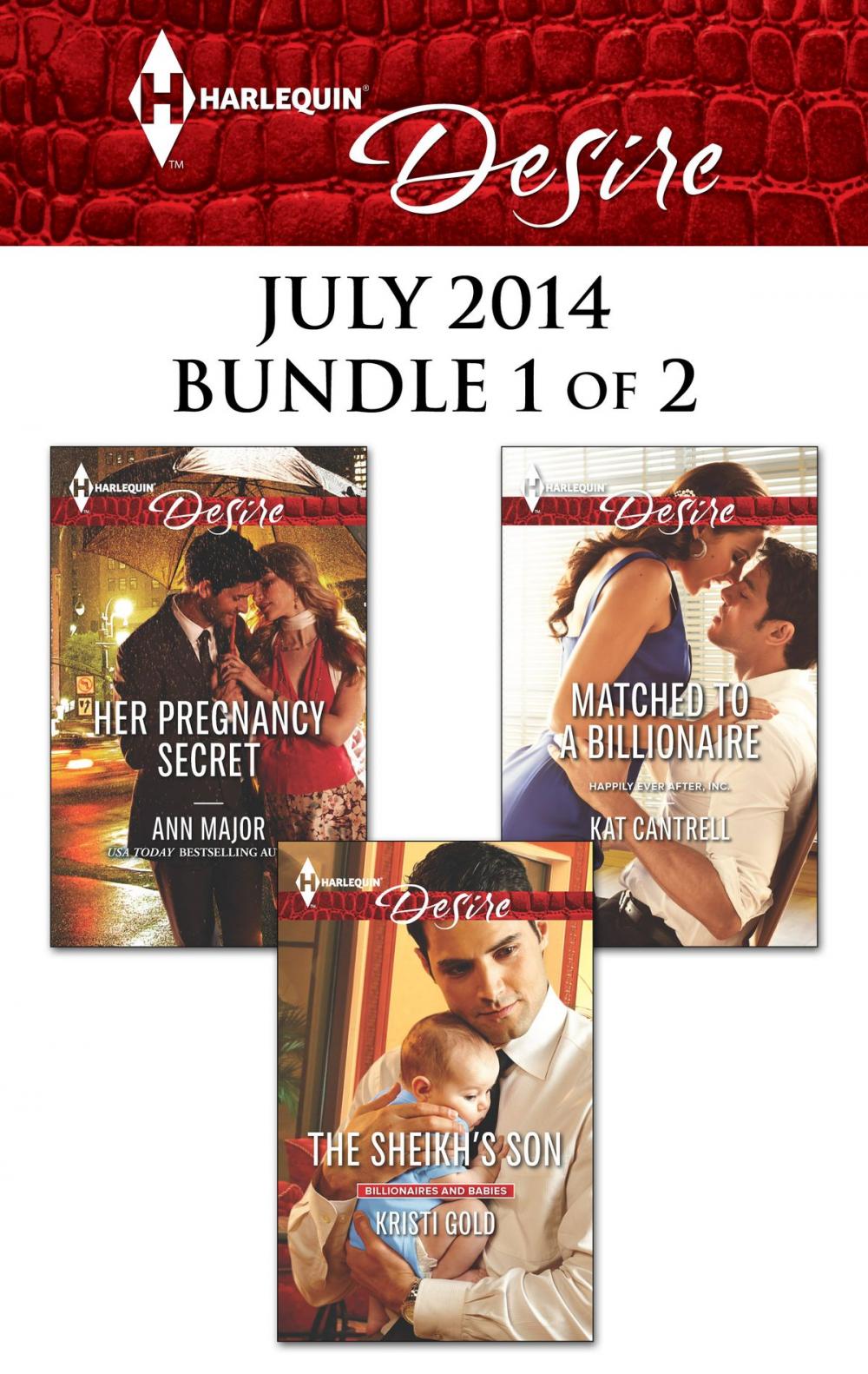 Big bigCover of Harlequin Desire July 2014 - Bundle 1 of 2