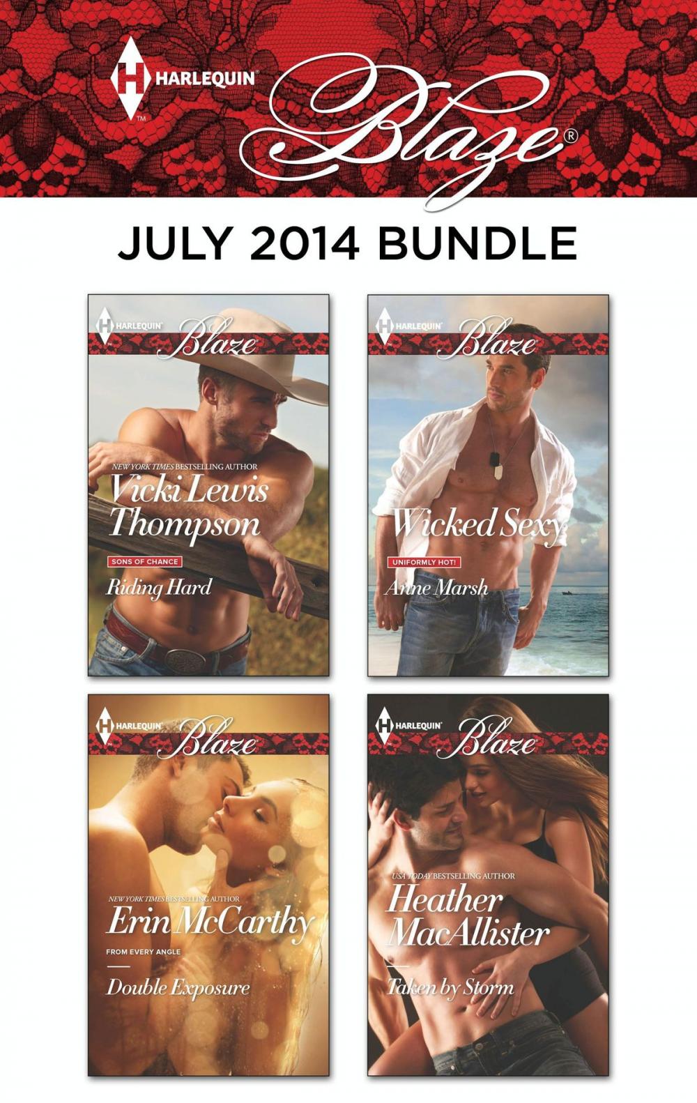 Big bigCover of Harlequin Blaze July 2014 Bundle