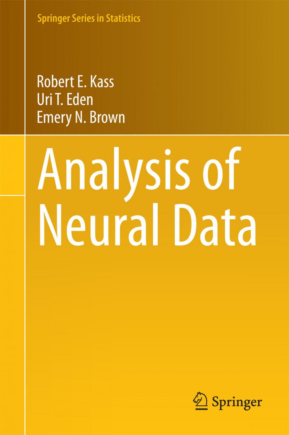 Big bigCover of Analysis of Neural Data