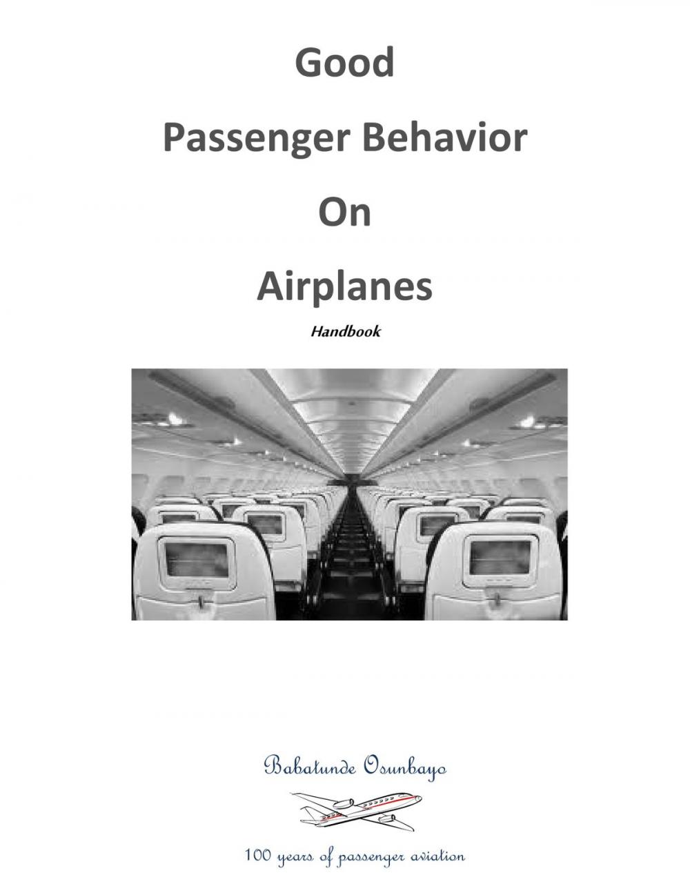 Big bigCover of Good Passenger Behavior on Airplanes