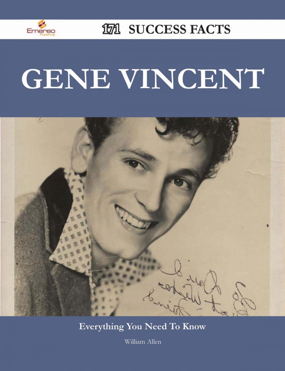 Big bigCover of Gene Vincent 171 Success Facts - Everything you need to know about Gene Vincent