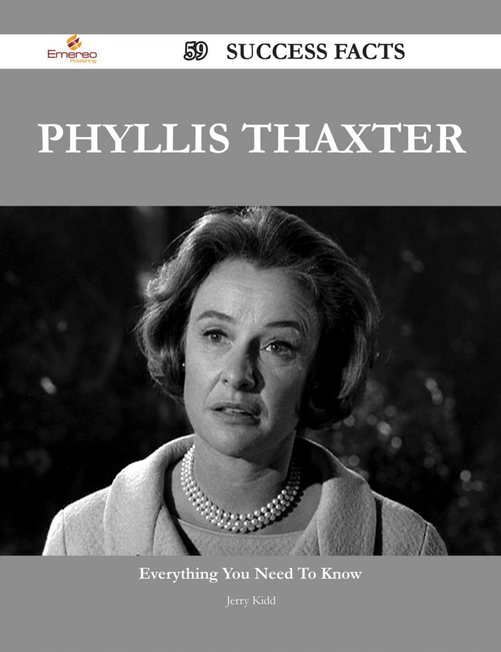 Big bigCover of Phyllis Thaxter 59 Success Facts - Everything you need to know about Phyllis Thaxter