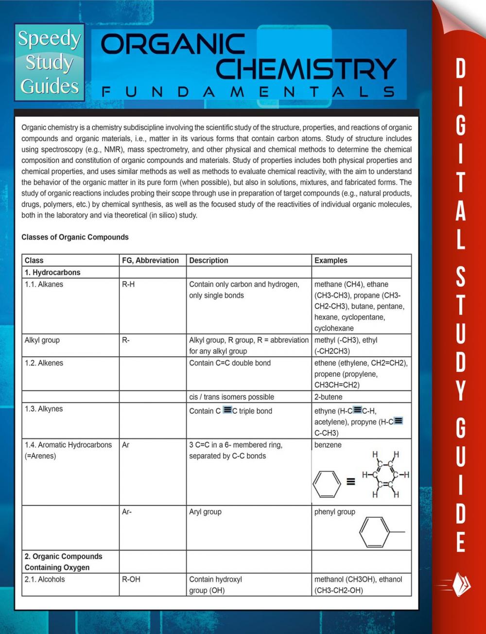 Big bigCover of Organic Chemistry Fundamentals (Speedy Study Guides)