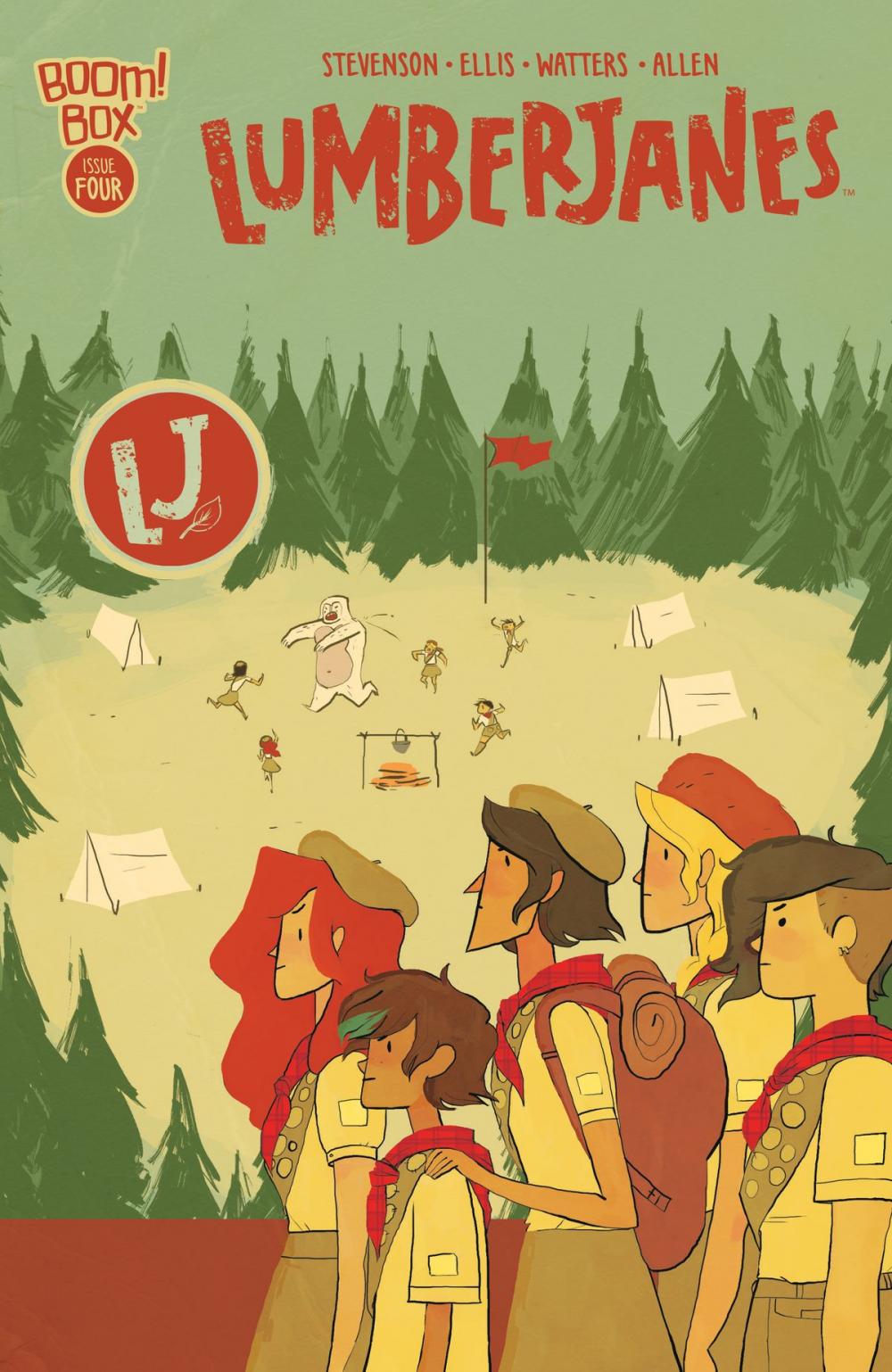 Big bigCover of Lumberjanes #4