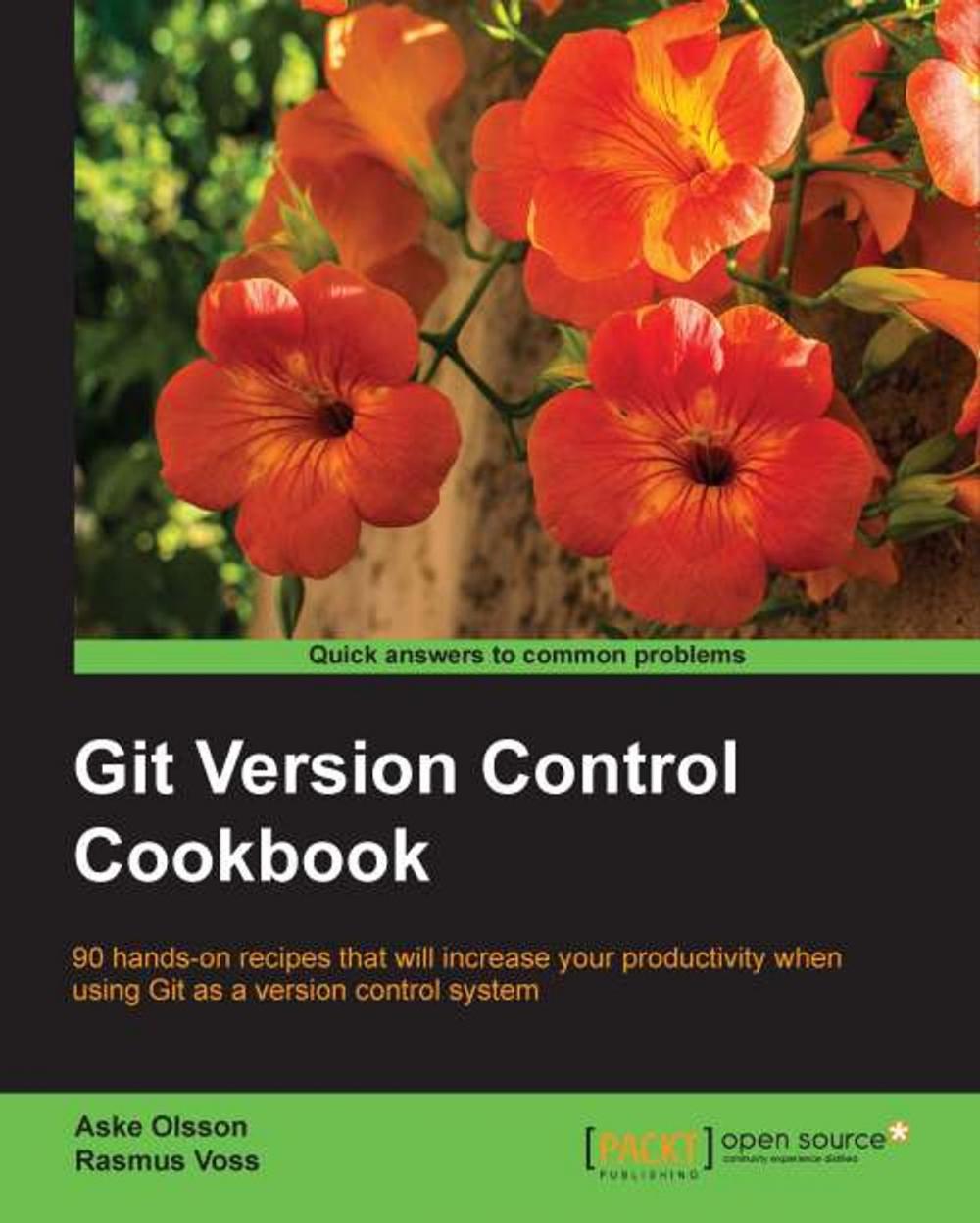 Big bigCover of Git Version Control Cookbook