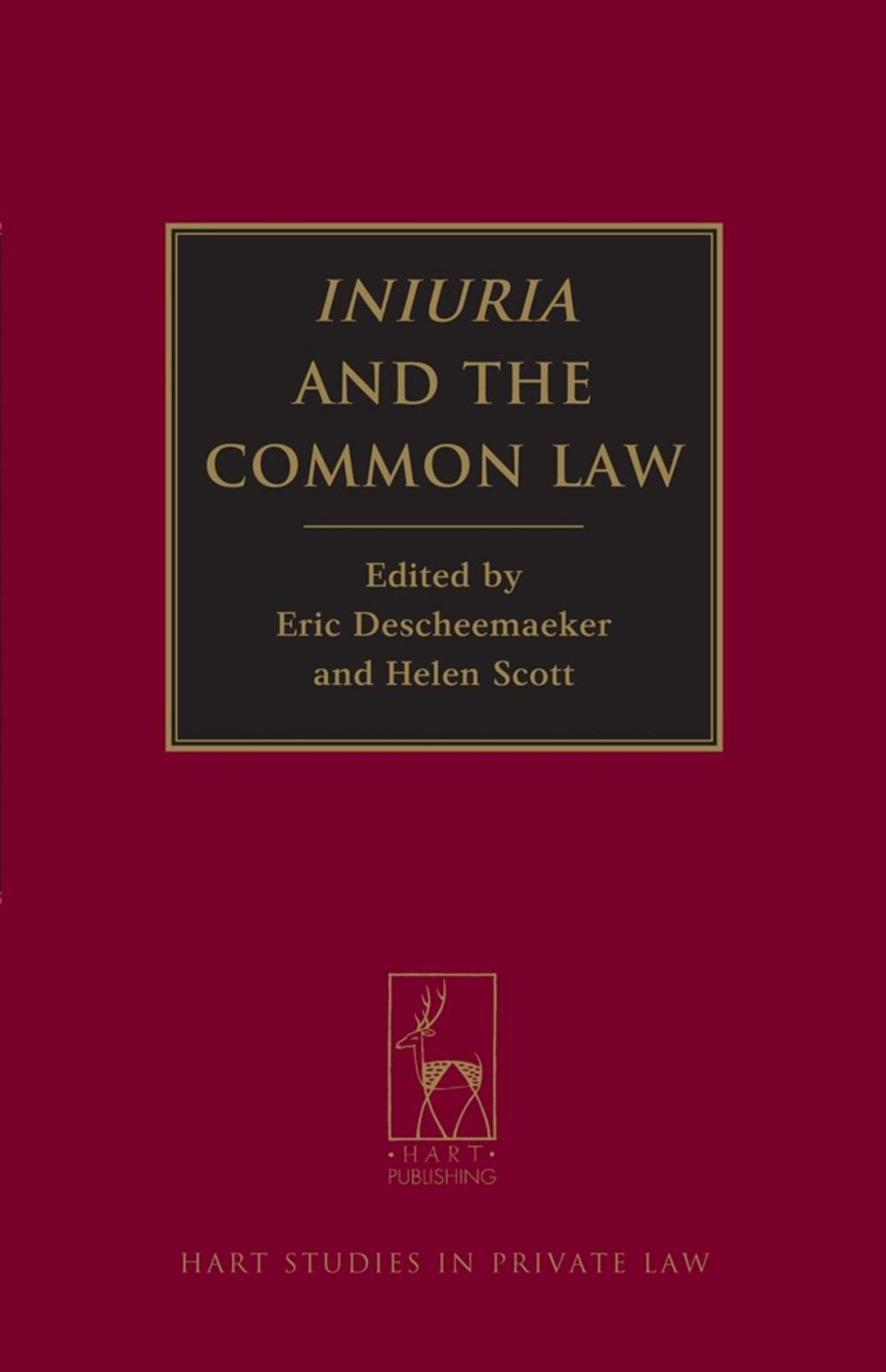 Big bigCover of Iniuria and the Common Law