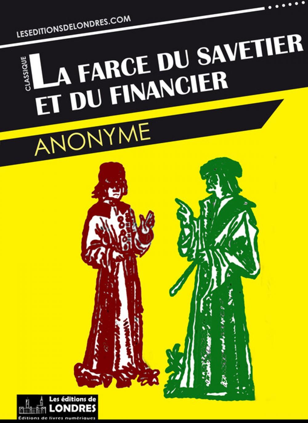 Big bigCover of La farce du savetier et du financier