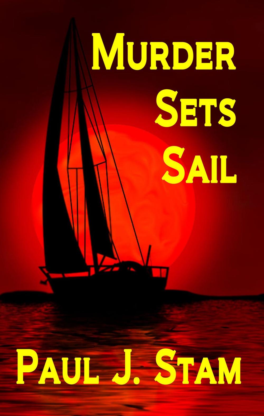 Big bigCover of Murder Sets Sail