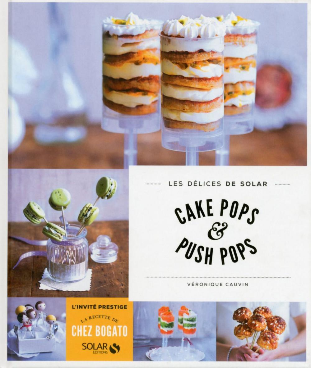 Big bigCover of Cake pops et push pops - Les délices de Solar