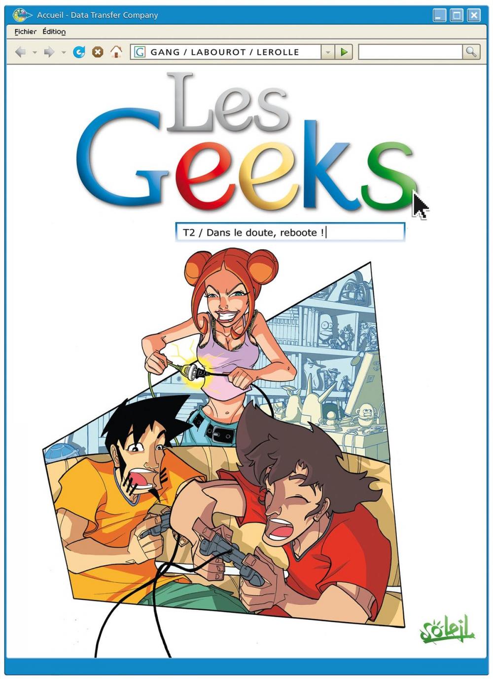 Big bigCover of Les Geeks T02