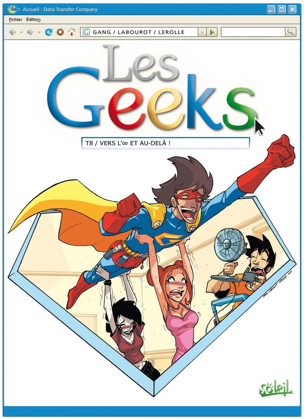 Big bigCover of Les Geeks T08