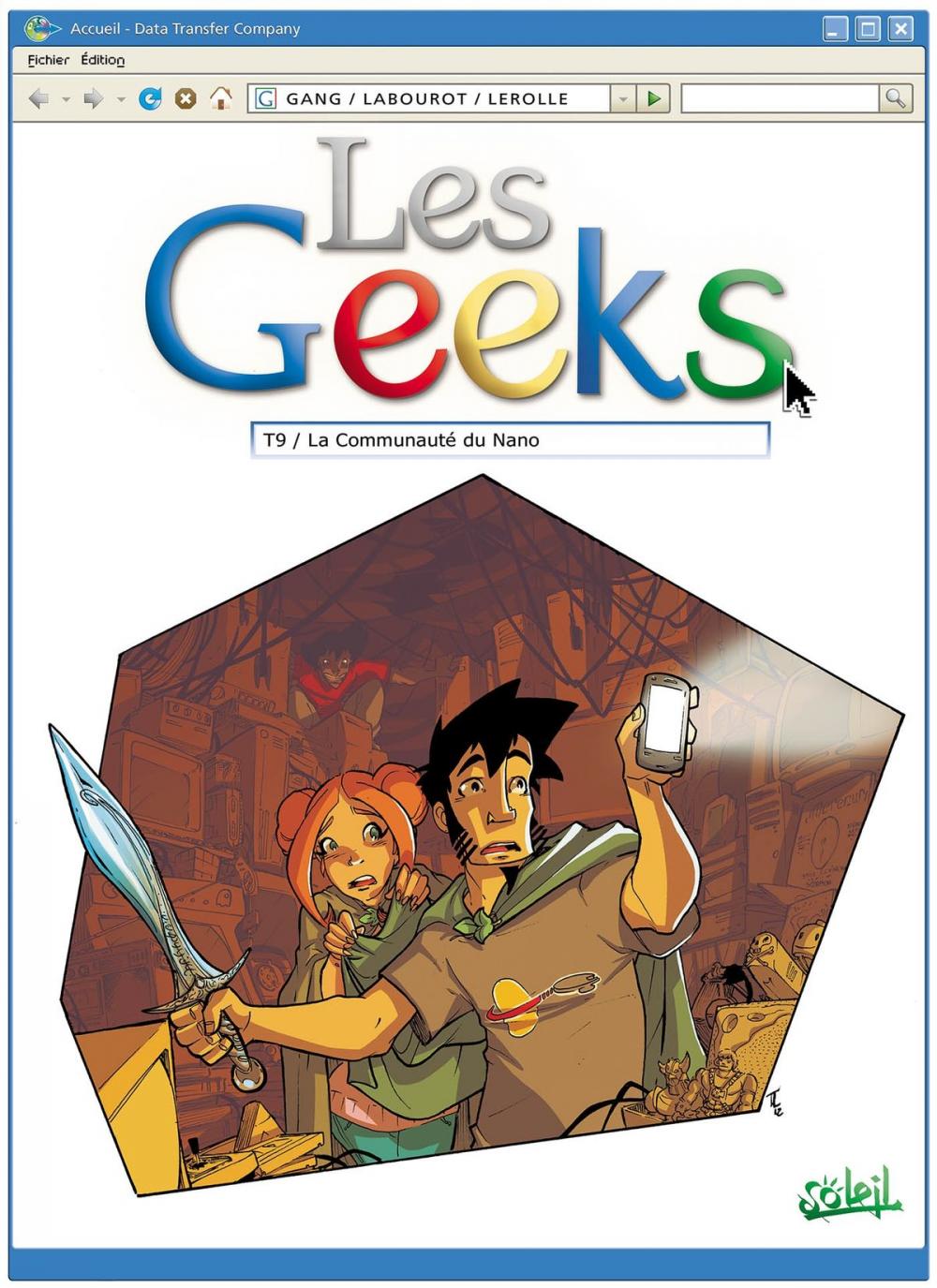 Big bigCover of Les Geeks T09