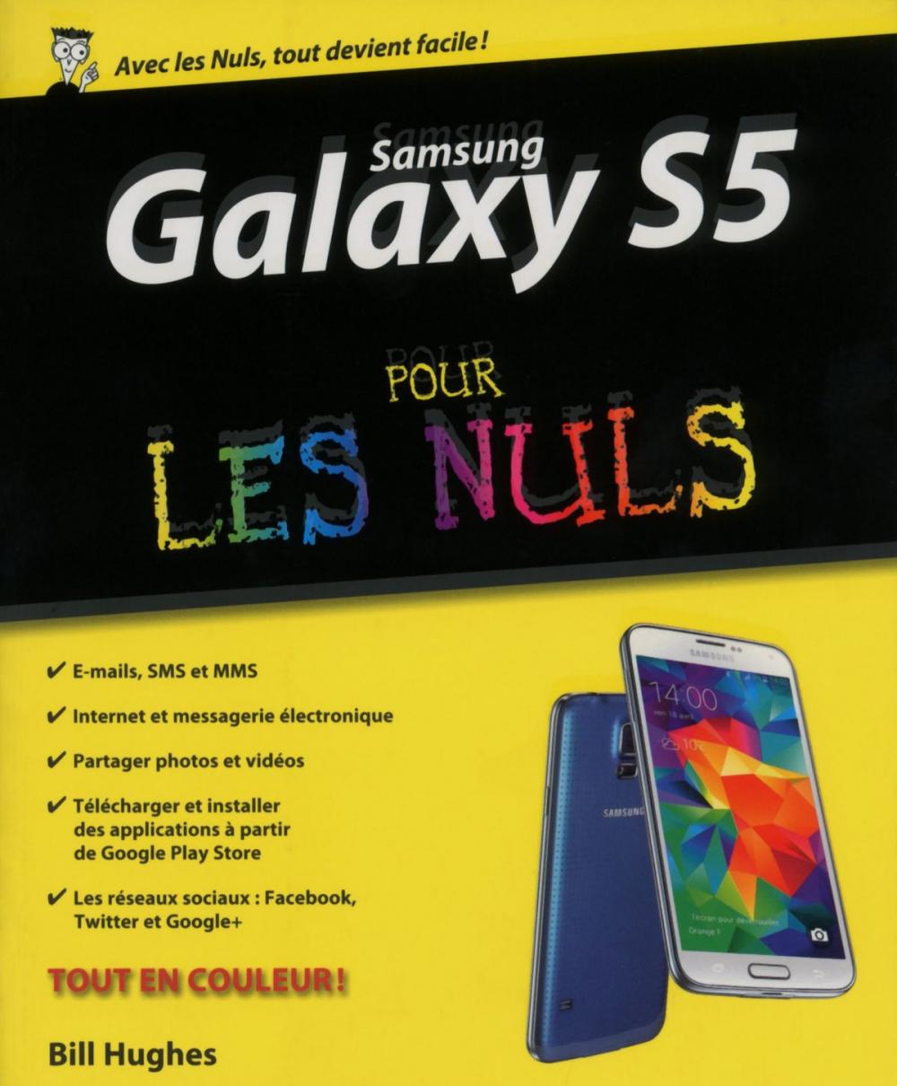 Big bigCover of Samsung Galaxy S5 Pour les Nuls