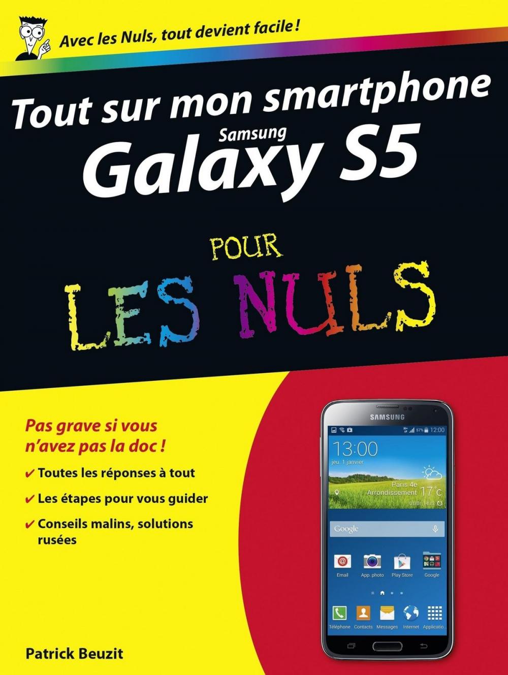 Big bigCover of Tout sur mon Samsung Galaxy S5 Pour les Nuls