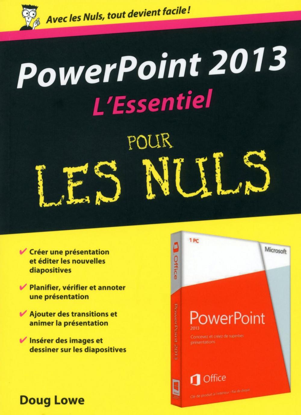 Big bigCover of PowerPoint 2013 Essentiel pour les Nuls