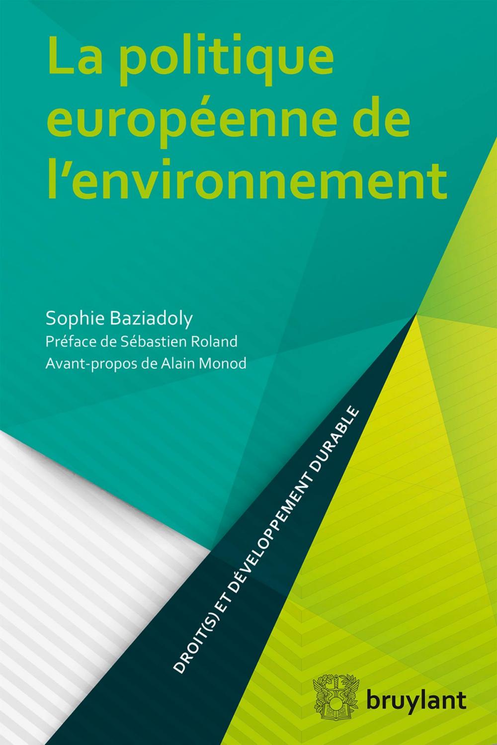 Big bigCover of La politique européenne de l'environnement