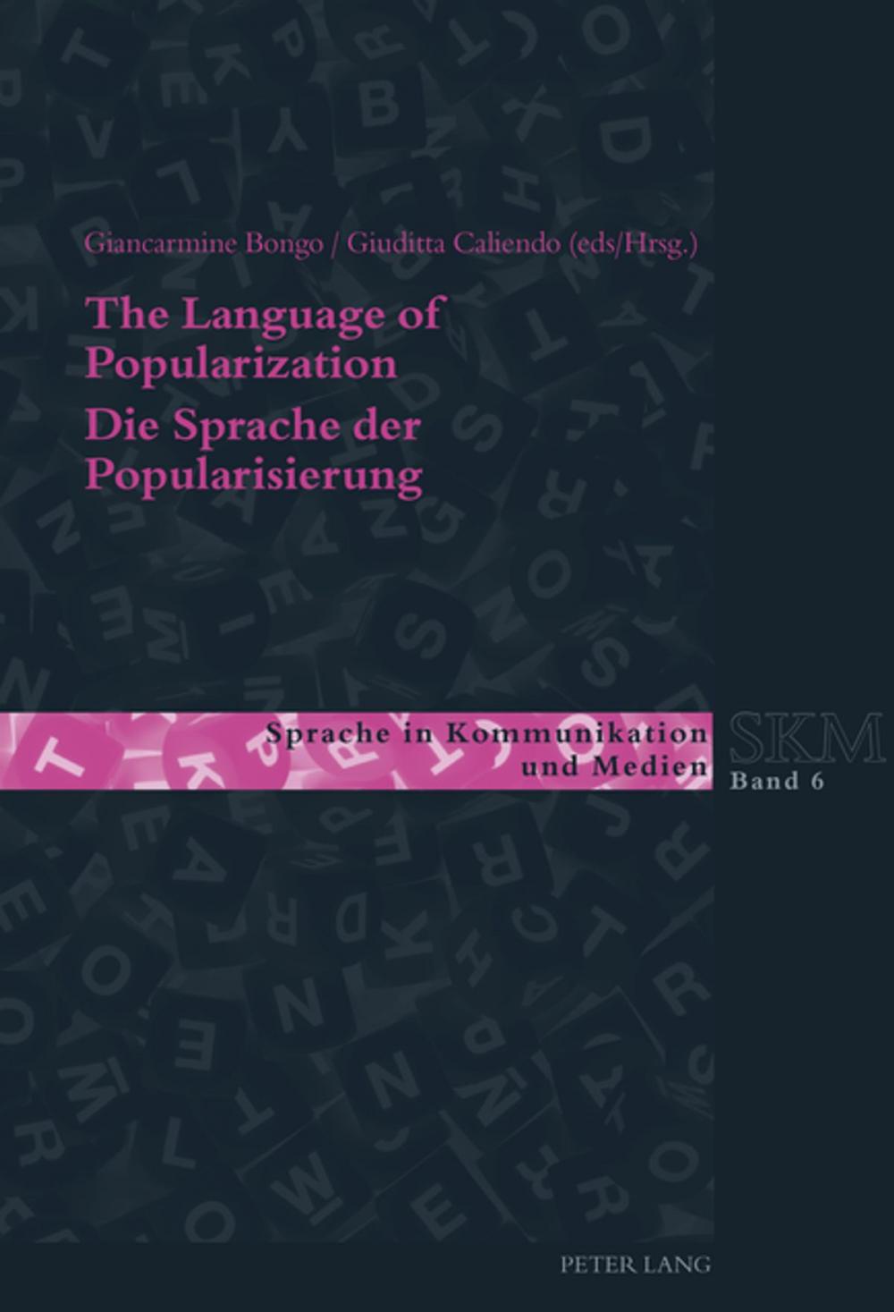 Big bigCover of The Language of Popularization- Die Sprache der Popularisierung