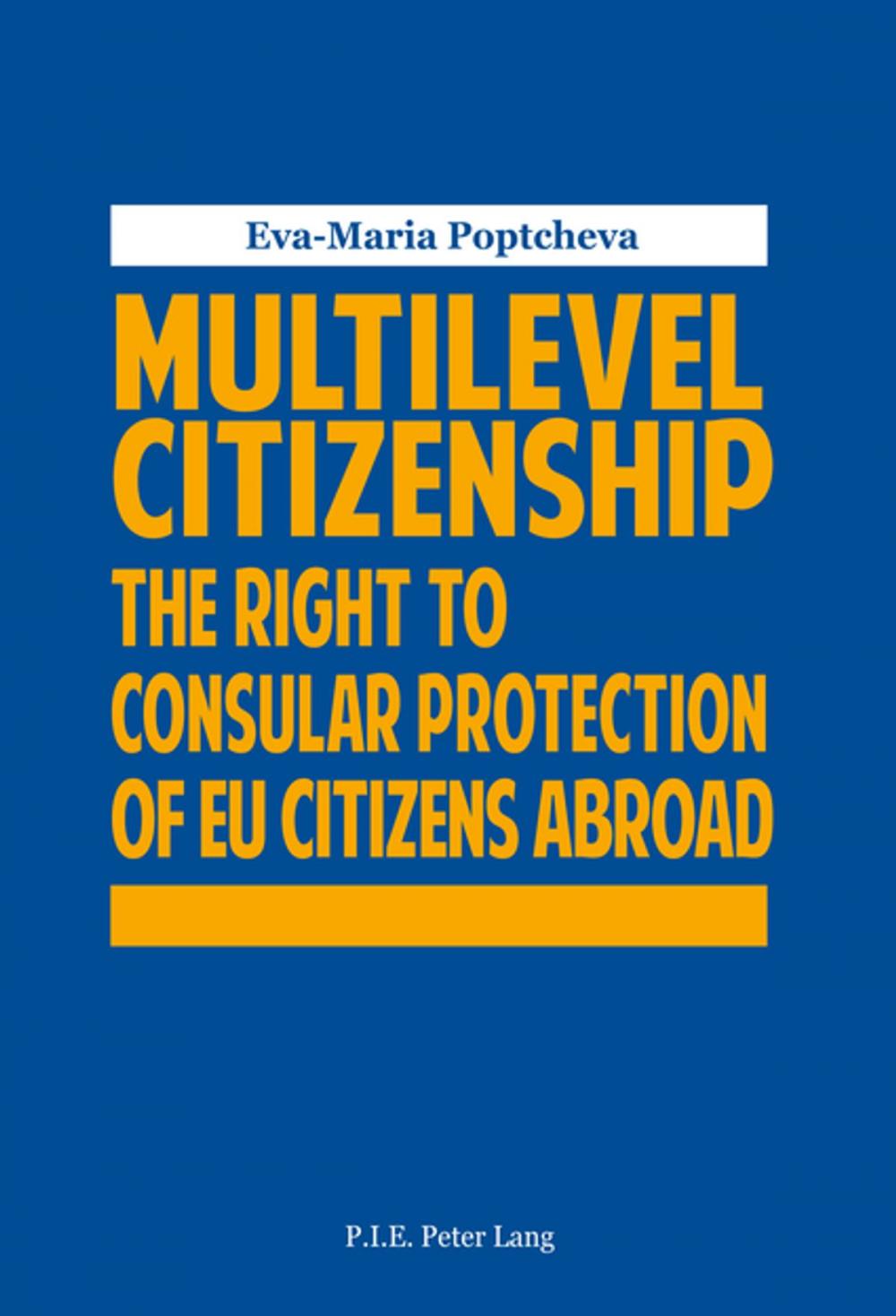 Big bigCover of Multilevel Citizenship