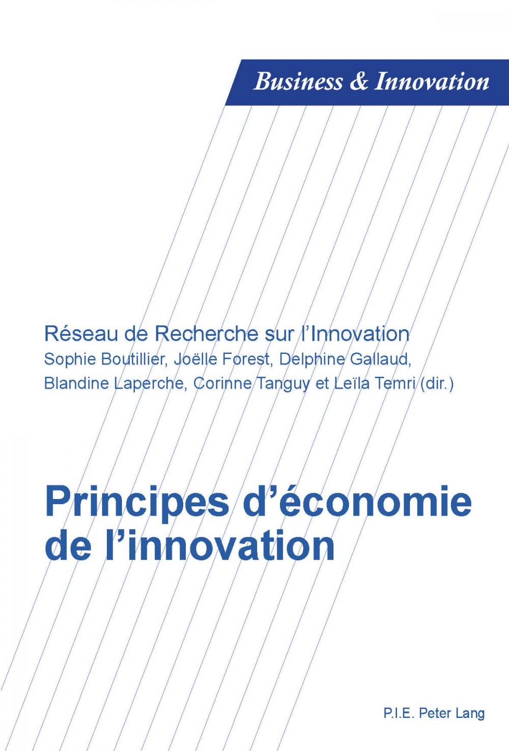 Big bigCover of Principes déconomie de linnovation