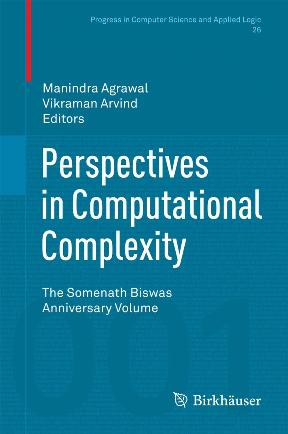 Big bigCover of Perspectives in Computational Complexity